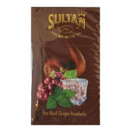 Табак Sultan Ice Red Grape Issabela (Айс Красный виноград) 50 грамм
