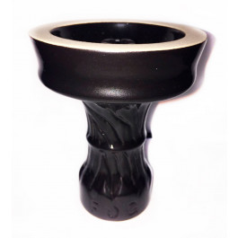 Чаша для кальяна FOG Turim Glaze (Фог Турим Глазурь) Черная