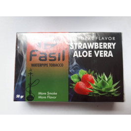 Табак Fasil Strawberry Aloe vera (Фазил Клубника Алое вера) 50 грамм