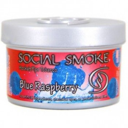 Табак Social Smoke Голубика с Малиной (Blue Raspberry) 100 г.