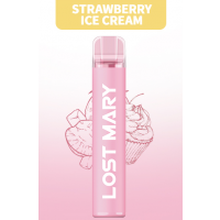 Электронные сигареты Lost Mary CM1500 Strawberry Ice Cream (Лост Мэри Клубничное Мороженое)