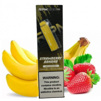 Электронная сигарета RPM BAR Pro Strawberry Banana (Клубника Банан) 5000