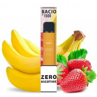 Электронные сигареты Bacio 1500 Tropical (Басио 1500 Клубника Банан БЕЗ НИКОТИНА)