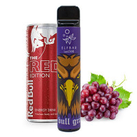 Электронные сигареты Elf Bar Red Bull Grapes (Ельф бар Ред Булл Виноград) 1500 | 5%
