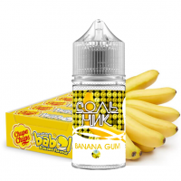 Жидкость Сольник Banana Gum (Банановая Жвачка) 30мл