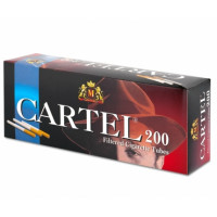 Гильзы для набивания сигарет Filtered Cigarette Tubes Cartel Carbon 15 мм (200)