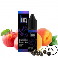 Жидкость Chaser Black Blackcurrant Peach Apple (Чейзер блэк Черная Смородина Персик Яблоко) 15мл