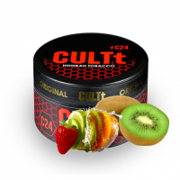 Табак Cultt C24 Strawberry Kiwi Lime (Культт Клубника Лайм Киви) 100 грамм
