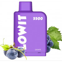 Одноразовая система Elf Bar Lowit 5500 Grape (Ловит Виноград) 