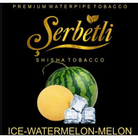 Табак Serbetli Ice Watermelon Melon (Щербетли Айс Арбуз Дыня) 50 грамм