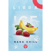 Табак Lirra Ice Nana Chill (Лирра Айс Банан Клубника) 50 гр