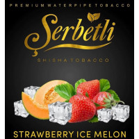 Табак Serbetli Ice Strawberry Melon (Щербетли Айс Клубника Дыня) 50 грамм