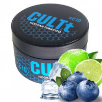 Табак CULTT C10 Blueberry Lime Ice (Культт Черника Лайм Айс) 100 грамм