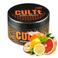 Табак CULTT C43 Passion Fruit Lime Grapefruit (Культт Маракуйа Лайм Грейпфрут) 100 грамм 