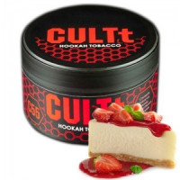 Табак CULTT C55 Strawberry Cheesecake (Культт Клубничный чизкейк) 100 грамм