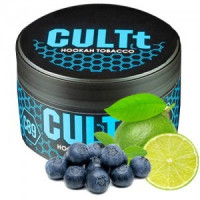 Табак CULTT C89 Blueberry Lime (Культт Черника Лайм) 100 грамм