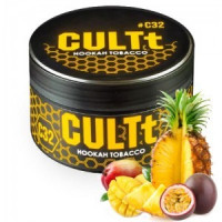 Табак CULTT С32 Mango Passion Fruit Pineapple (Культ Манго Маракуйя Ананас) 100 грамм