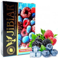 Табак Jibiar fresh berry (Джибиар свежие ягоды) 50 грамм