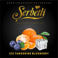 Табак Serbetli Ice Tangerine Blueberry (Щербетли Айс Мандарин Черника) 50 грамм