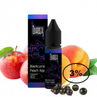 Жидкость Chaser Black Blackcurrant Peach Apple (Чейзер Блэк Черная Смородина Персик Яблоко) 15мл, 3%