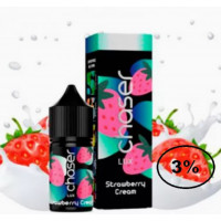 Жидкость Chaser LUX Strawberry Cream (Чейзер Люкс Клубничный Крем) 30мл 3% 