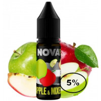 Жидкость Nova Apple Mixed (Нова Яблоко Микс) 15мл 5%