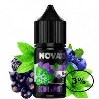 Жидкость Nova Berry Mint (Нова Ягода Мята) 30мл, 3% 