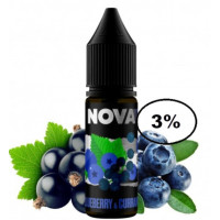 Жидкость Nova Blueberry Currant (Нова Черника Черная Смородина) 15мл, 3% 