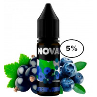 Жидкость Nova Blueberry Currant (Нова Черника Черная Смородина) 15мл, 5%