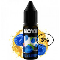 Жидкость Nova Red Bull Blueraspberry (Нова Энергетик Голубая Малина) 30мл, 3%
