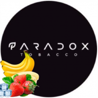 Табак Paradox Medium Ice banana strawberry (Парадокс Айс Банан Клубника) 50гр