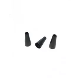 Одноразовые мундштуки внутренние конус 100 штук (черные)