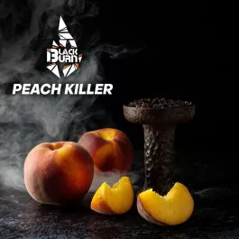 Табак Burn Black Peach Killer (Бёрн Блек Спелый Персик) 100 грамм
