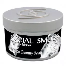 Табак Social Smoke White Gummy Bear (Белые мишки) 100 грамм