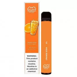 Электронные сигареты Puff Plus Orange soda (Пуф плюс Апельсиновый Лимонад) 800