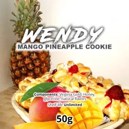Табак Wendy Mango Pineaple Cookie (Венди Манго Ананасовый Пирог) 50 грамм