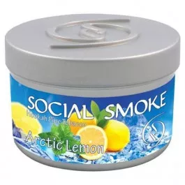 Табак Social Smoke Arctic Lemon (Арктический лимон) 100 грамм