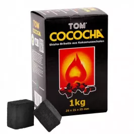  Уголь для кальяна Tom Cococha Yellow 1 кг 