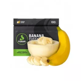 Табак Fumari Banana Custard (Фумари Банановый крем) 100 грамм