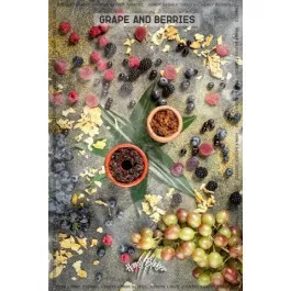 Табак Honey Badger Wild Grapes Berries (Медовый Барсук крепкая линейка) Виноград Ягоды 250 грамм 