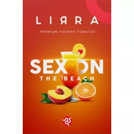 Табак Lirra Sex On The Beach (Лирра Секс На Пляже, Апельсин Персик Клюква) 50 гр