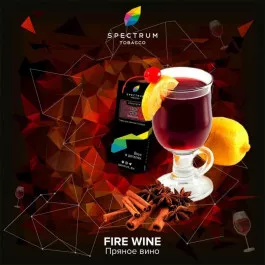 Табак Spectrum Hard Fire Wine (Спектрум Пряное вино) 100 грамм Акциз