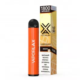 Электронные сигареты Vaporlax (Вапорлакс) Манго 1800 | 5%