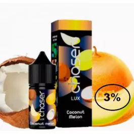 Жидкость Chaser LUX Coconut Melon (Чейзер Люкс Кокос Дыня) 30мл, 3%