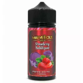 Жидкость для электронных сигарет Marwelous Brew Strawberry Bubblegum 0 мг 100 мл
