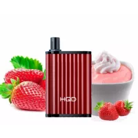 Электронная сигарета HQD CUVIE MAYA 6000 Strawberry Custard (Клубничный Заварной Крем)