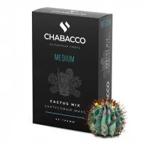 Бестабачная смесь для кальяна Chabacco Medium Cactus Mix (чабака Кактусовый Микс) 50 грамм 