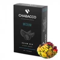 Бестабачная смесь для кальяна Chabacco Strong Asian Mix (чабака Азия Микс) 50 грамм 