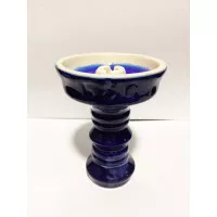 Чаша для кальяна FOG Sakura Glaze (Фог Сакура Глазурь) Синяя