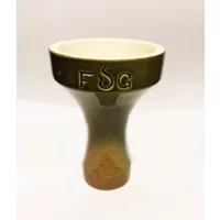 Чаша для кальяна FOG Assasin Glaze (Фог Ассасин Глазурь) Коричневая